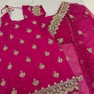 Pink Punjabi suit